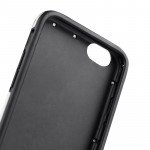 Wholesale Apple iPhone 6 4.7 Slim Tri Color Hybrid Case (Black White)
